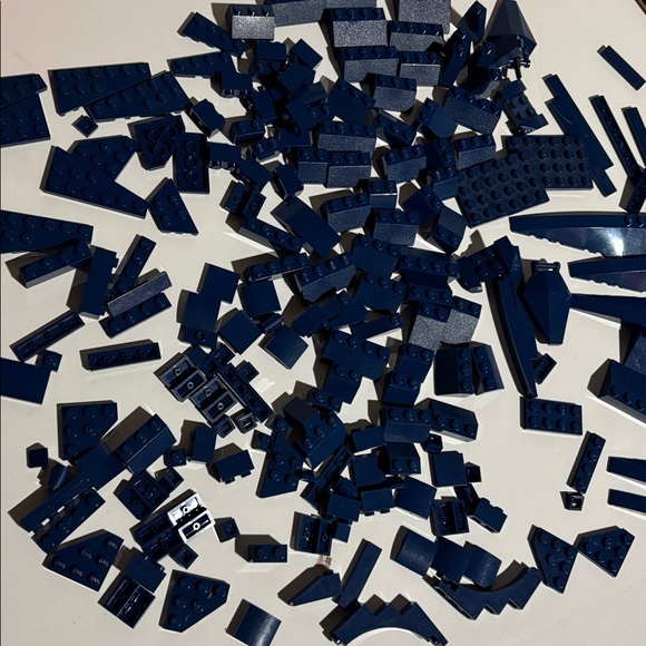 Legos Dark Blue Legos Navy Blue Lego Roof Tiles Lego Navy Pieces - Picture 6 of 9